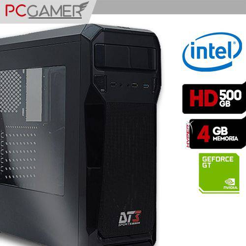 Computador Gamer Axtro, Intel G4400, 4Gb Ram, Gt 730, 500Gb