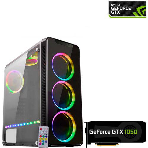 Computador Gamer Easy PC FPS Intel Core I5 (GeForce GTX 1050 2GB) 8GB HD 1TB