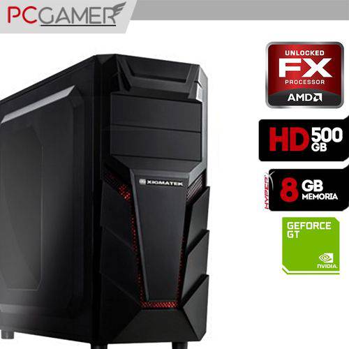 Computador Gamer Soundwave, AMD Bulldozer FX 6300, GeForce GT730, 8GB , HD 500GB