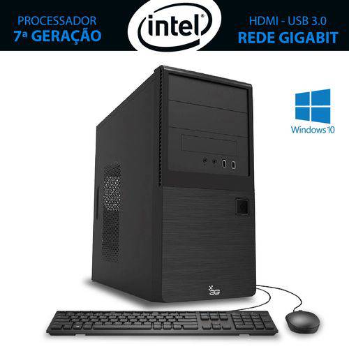 Computador Home&office Intel Core I3 7ª Geração 7100 4gb 320gb Windows 10 3green