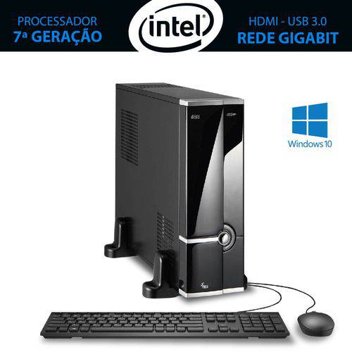 Computador Home&office Slim Intel Core I3 7ª Geração 7100 4gb 500gb Windows 10 3green