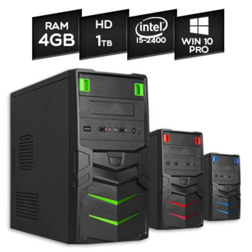 Computador Intel Core I5-2400, 4GB, HD 1TB, DVD, Windows 10