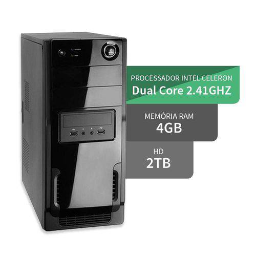 Computador Intel Dual Core 2.41ghz 4gb Ddr3 Hd 2tb 3green Triumph Business Desktop
