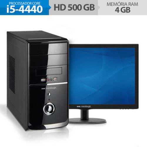 Computador Neologic NLI48161 Intel Core I5-4440 4GB 500GB + Monitor 21,5" Linux