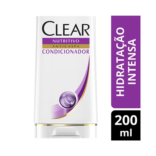 Condicionador Clear Anticaspa Hidratante Intensa 200ml