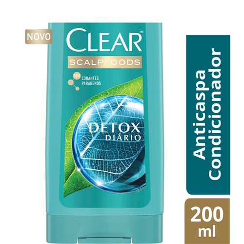 Condicionador Clear Detox Diário 200ml