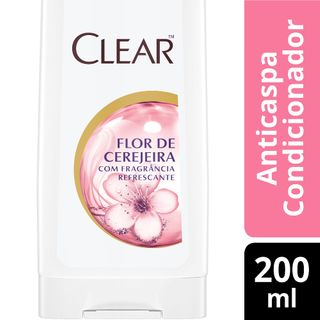 Condicionador Clear Women Anticaspa Flor de Cerejeira 200ml