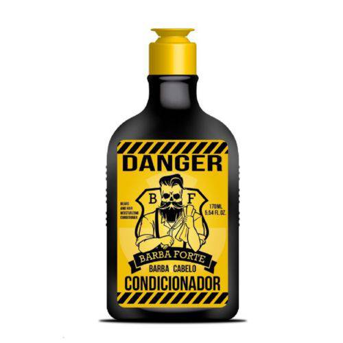 Condicionador Danger para Barba e Cabelo 170ml Barba Forte