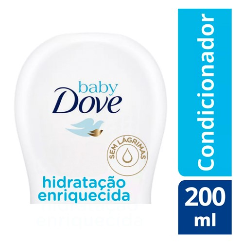 Condicionador Dove Baby Hidratação Enriquecida Cabelos Cacheados com 200ml
