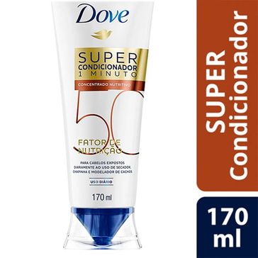 Condicionador Dove Super 50 Fator Nutrição 170ml
