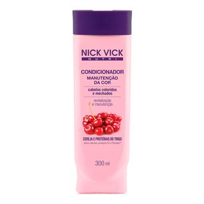 Condicionador Nick & Vick NUTRI-Hair Manutenção da Cor 300ml