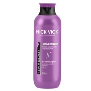 Condicionador Nick & Vick PRO-Hair Loiros Iluminados 250ml