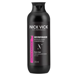 Condicionador Nick & Vick PRO-Hair Reestruturador Monoi e Argain 250ml