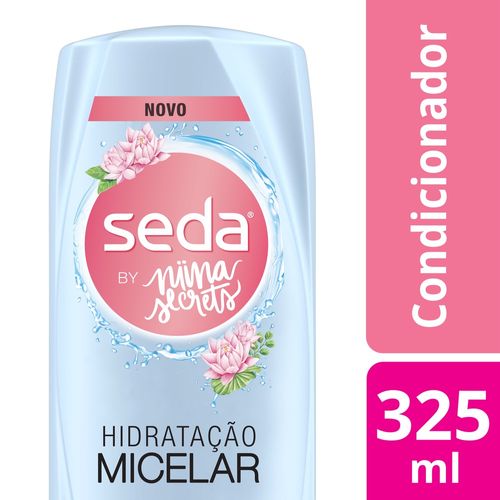 Condicionador Seda Hidratação Micelar Flor de Lotus By Niina Secrets 325ml