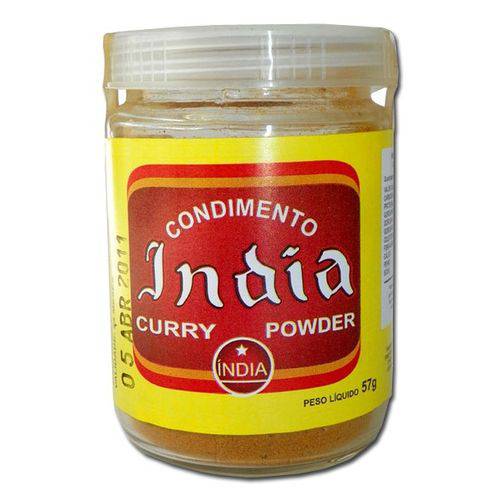 Condimento Curry em Pó - India 57g