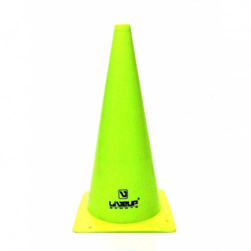 Cone de Agilidade - 38cm - Verde Liveup Treinamento Funcional