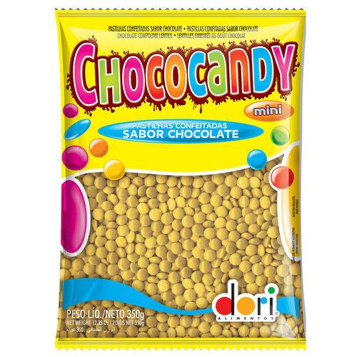 Confeitos de Chocolate Chococandy Amarelo 350g - Dori