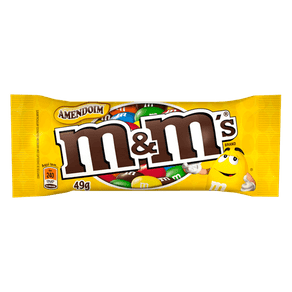 Confeitos de Chocolate M&M´s Amendoim 49g
