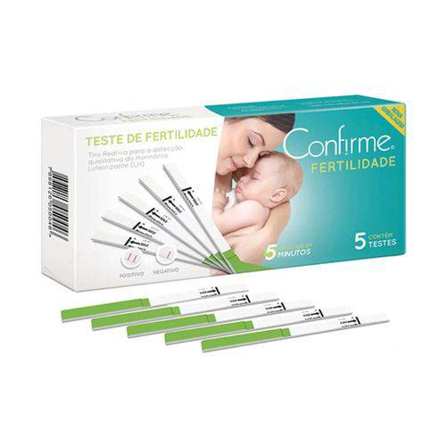 Confirme Teste de Fertilidade Feminina C/5