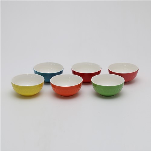 Conj. 6pçs Bowl Color 13cm - Occa Moderna