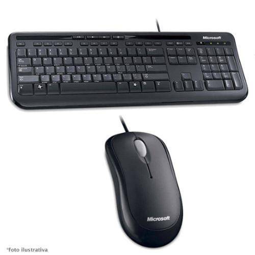 Conj Teclado Mouse C/ Fio Desktop 400 5mh-00007 - Código 6711 Microsoft