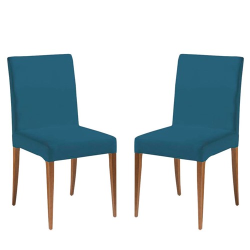 Conjunto 02 Cadeiras de Jantar Flox - Wood Prime MT 16853