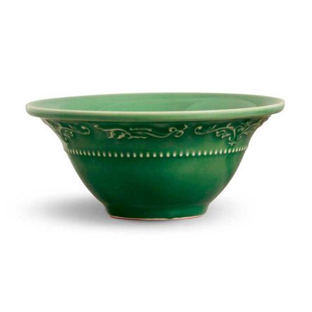 Conjunto 06 Bowls Acanthus Verde Sálvia