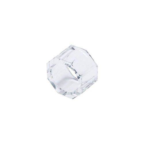 Conjunto 4 Porta Guardanapos de Cristal Hexagonal 5,5cm Rojemac