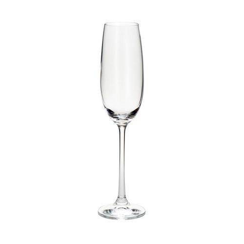 Conjunto 6 Taças 180 Ml em Cristal para Champagne Flute Twiggy Rojemac 35011