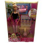 Conjunto Boneca Barbie Professora Ballet com Aluna - Mattel