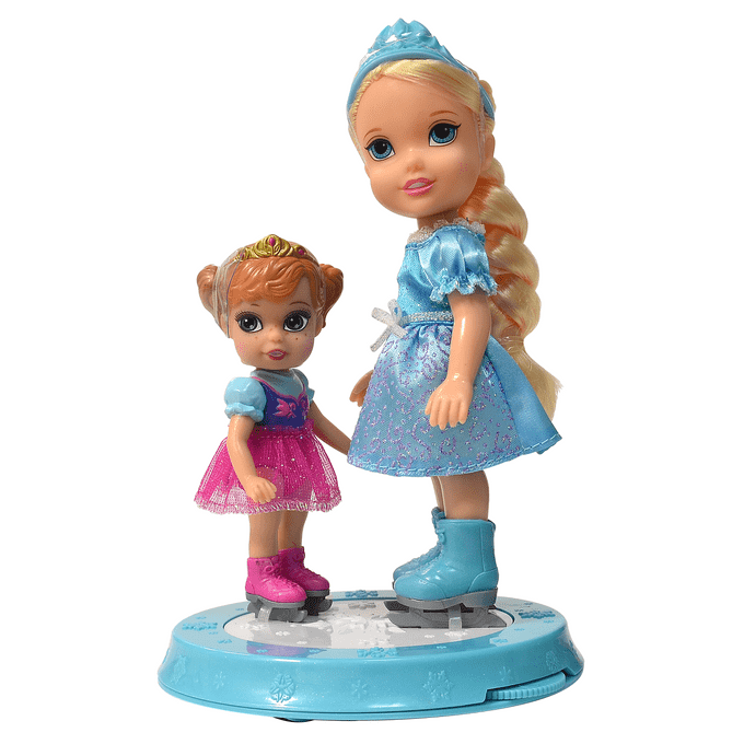 Conjunto Bonecos Frozen - Elsa e Anna com Patins - SUNNY