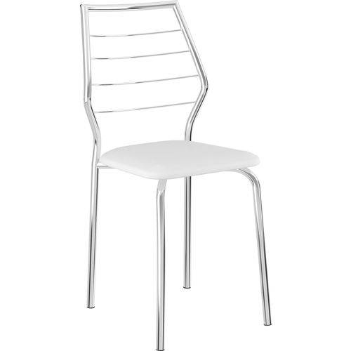 Conjunto 2 Cadeiras 1716 Napa Móveis Carraro Branco