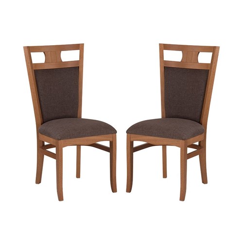 Conjunto 2 Cadeiras de Jantar Berlin - Wood Prime MF 15380