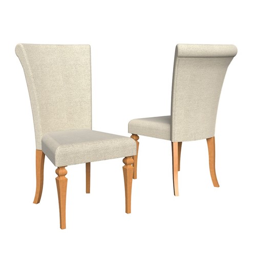 Conjunto 2 Cadeiras de Jantar Magno - Wood Prime VM 31447