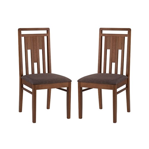 Conjunto 2 Cadeiras Itália - Wood Prime MF 15393