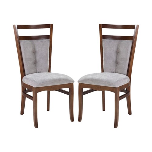 Conjunto 2 Cadeiras Marselha - Wood Prime MF 15385