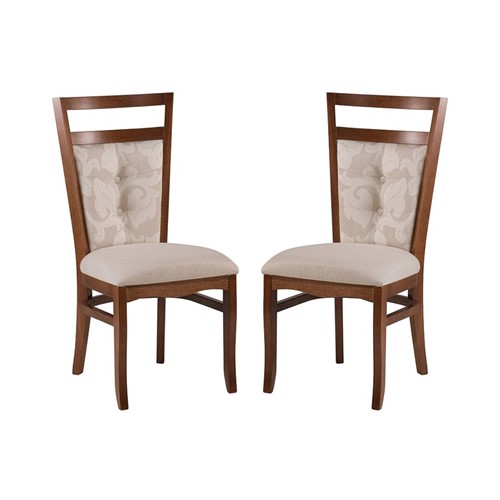 Conjunto 2 Cadeiras Marselha - Wood Prime MF 15386