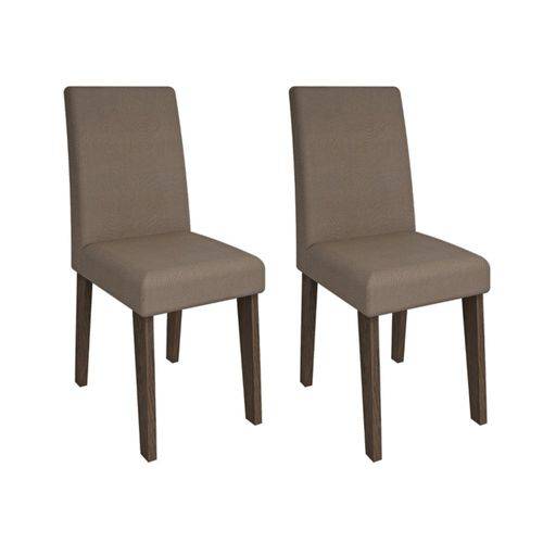 Conjunto 2 Cadeiras Milena Marrocos e Pluma
