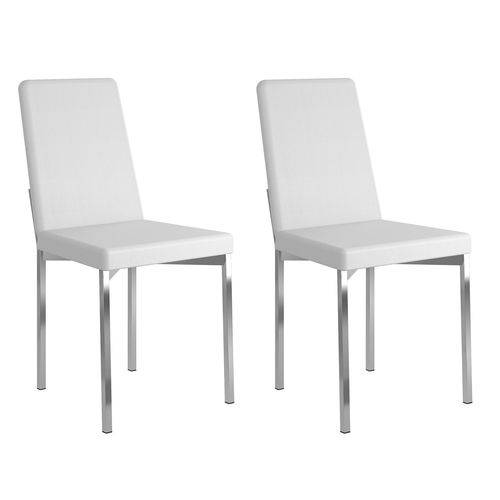 Conjunto 2 Cadeiras Rui Carraro Courissimo Branco