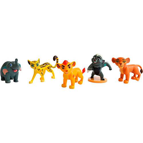 Conjunto com 5 Mini Bonecos Guarda do Leão - Sunny Brinquedos