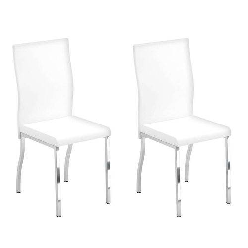 Conjunto com 2 Cadeiras Botter Branco