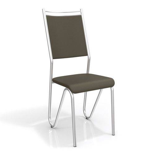 Conjunto com 2 Cadeiras Londres Cromada 2C056 Kappesberg - Kappesberg