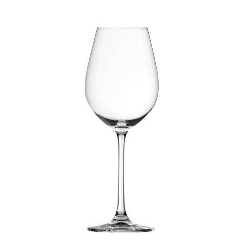 Conjunto de 4 Taças para Vinho Branco em Vidro Cristalino Salute