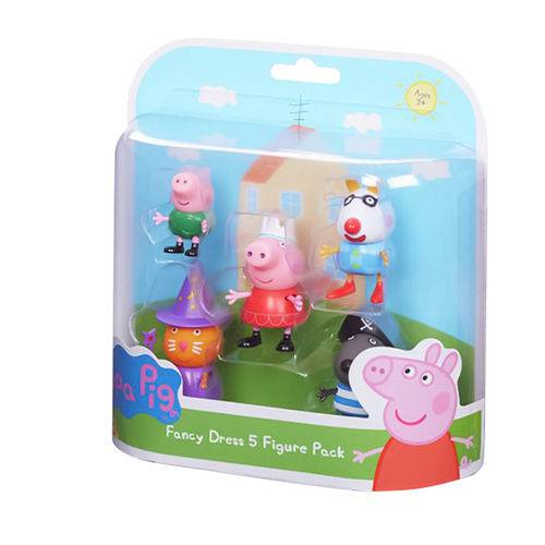 Conjunto de 5 Figuras - Amigos da Peppa Pig - Dtc