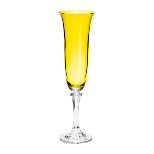Conjunto de 6 Taças de Cristal para Champagne 175ml Branta Bohemia