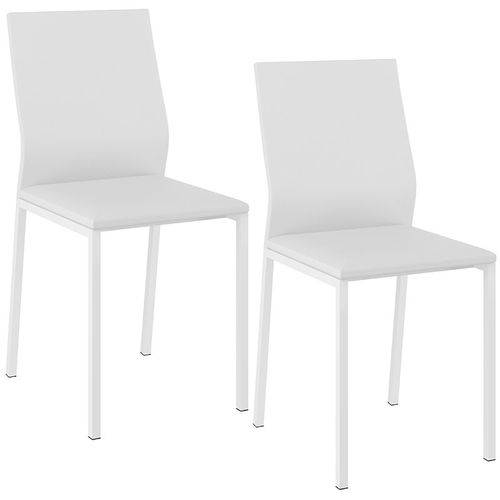 Conjunto de 2 Cadeiras 1804 – Carraro - Branco