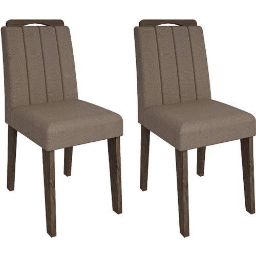 Conjunto de 2 Cadeiras Elisa - Cimol - Marrocos / Pluma