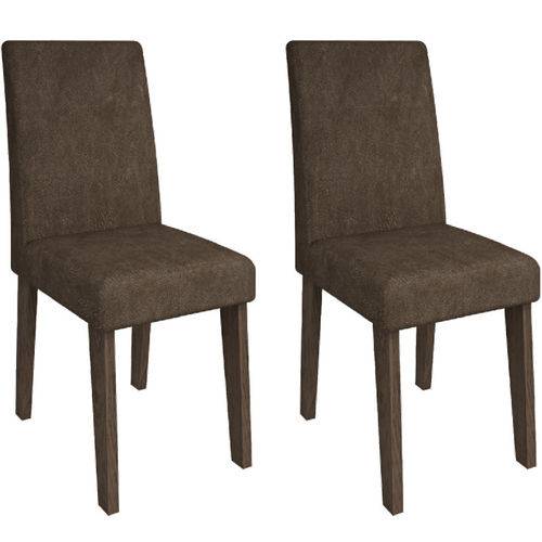 Conjunto de 2 Cadeiras Milena - Cimol - Marrocos / Cacau
