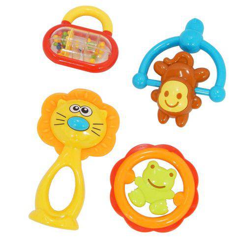Conjunto de Chocalhos Baby - Buba Toys