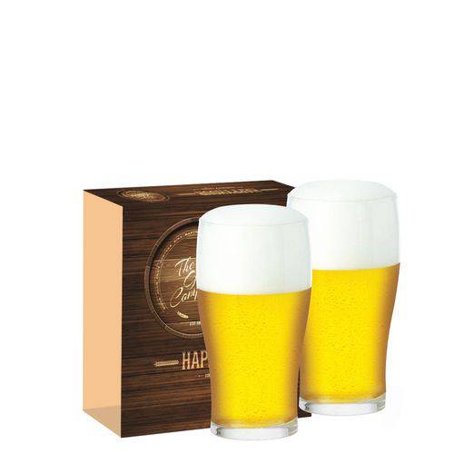 Conjunto de Copo de Vidro para Cerveja Pint IPA de 595ml